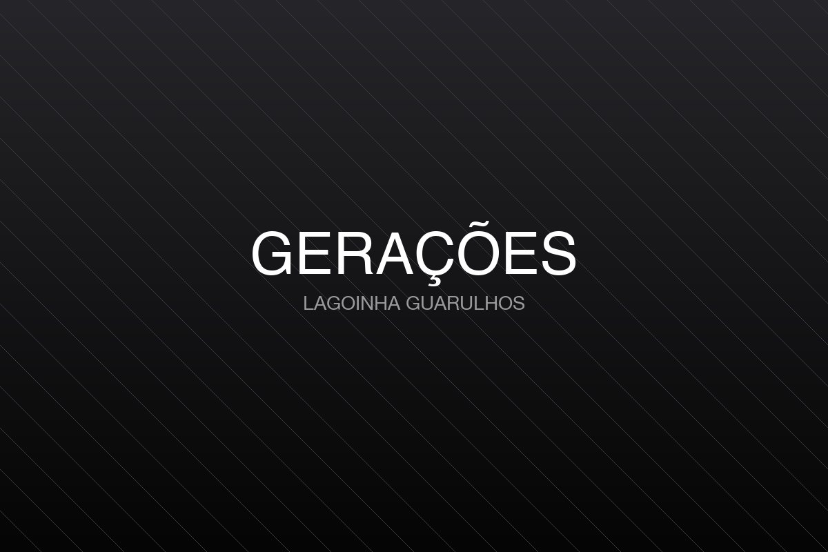 Família reunida no ministério Gerações